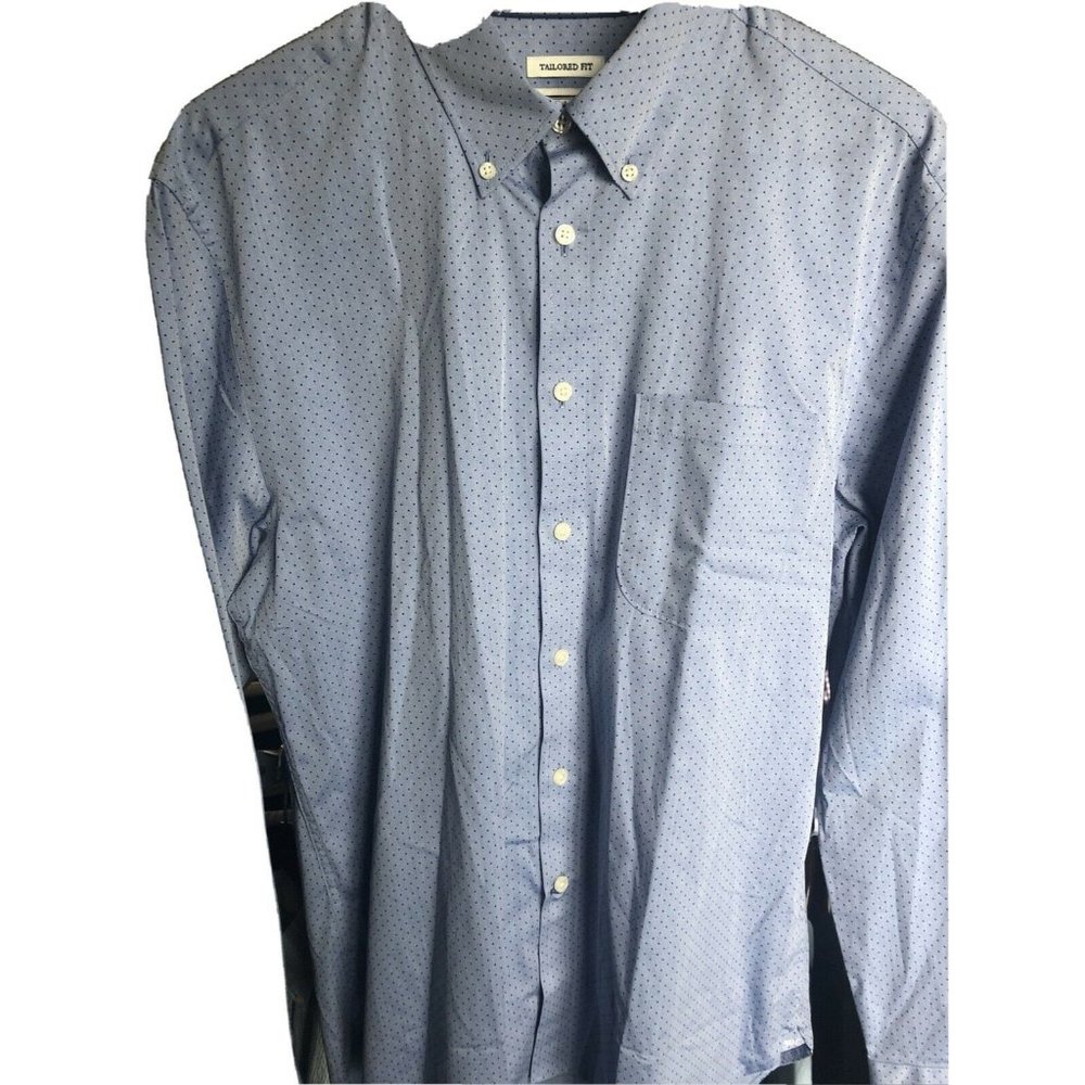NWOT Jos. A. Bank Button Up Mens Large Long Sleeve